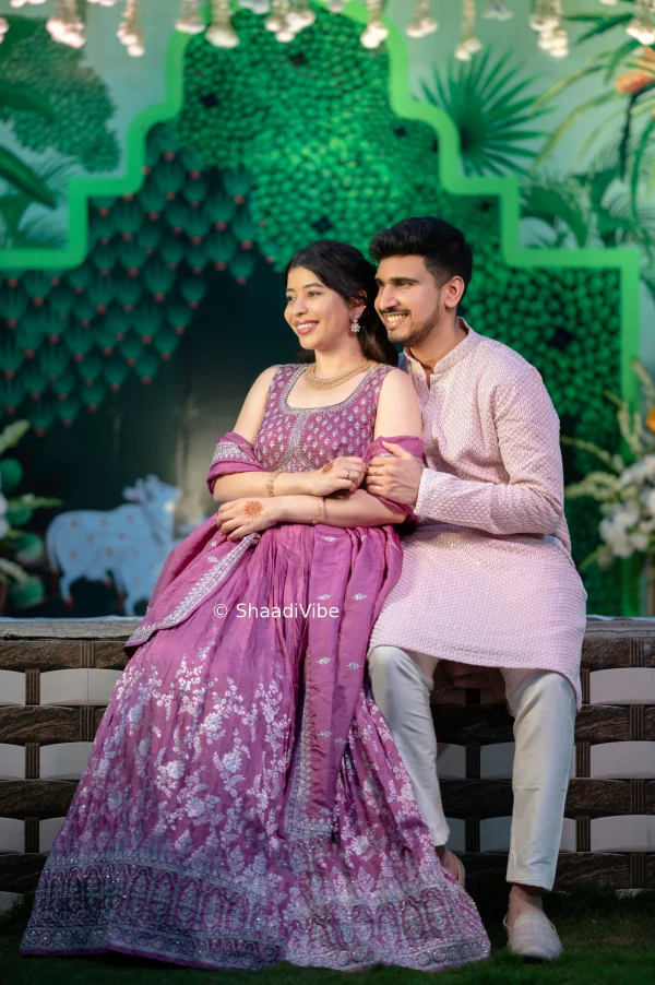 Candid bride and groom wedding pose capturing a natural moment between the couple during their special day.