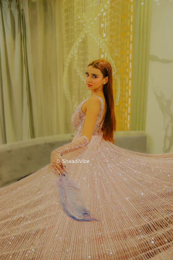 Indian engagement ceremony outfit