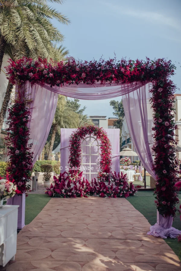Wedding venue entry Decor ideas