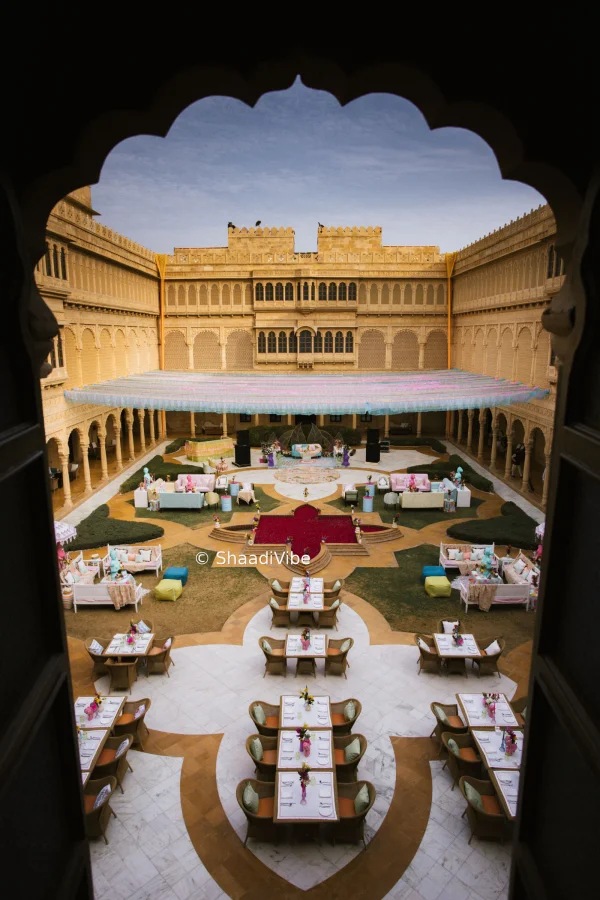 Palace Mehandi Decor Inspiration
