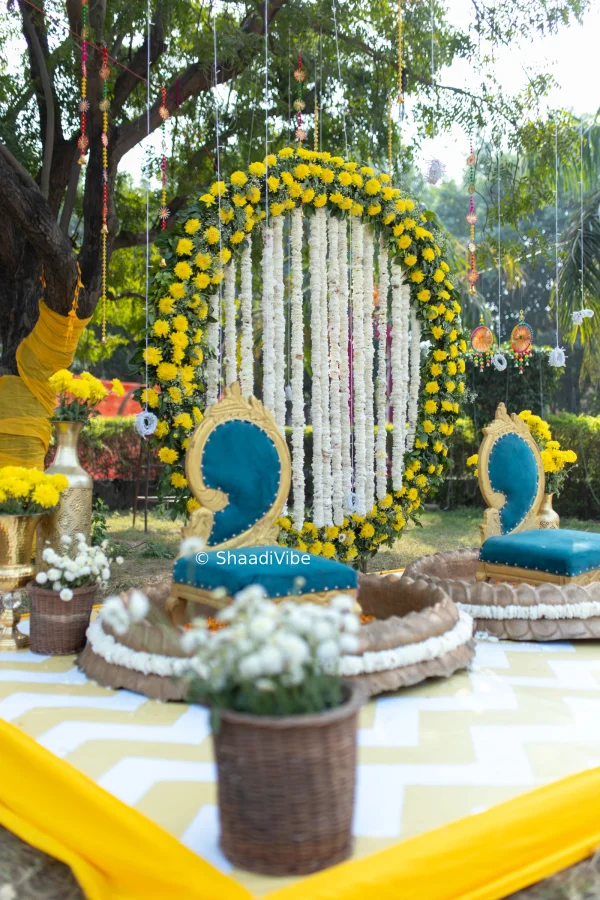 Haldi decoration